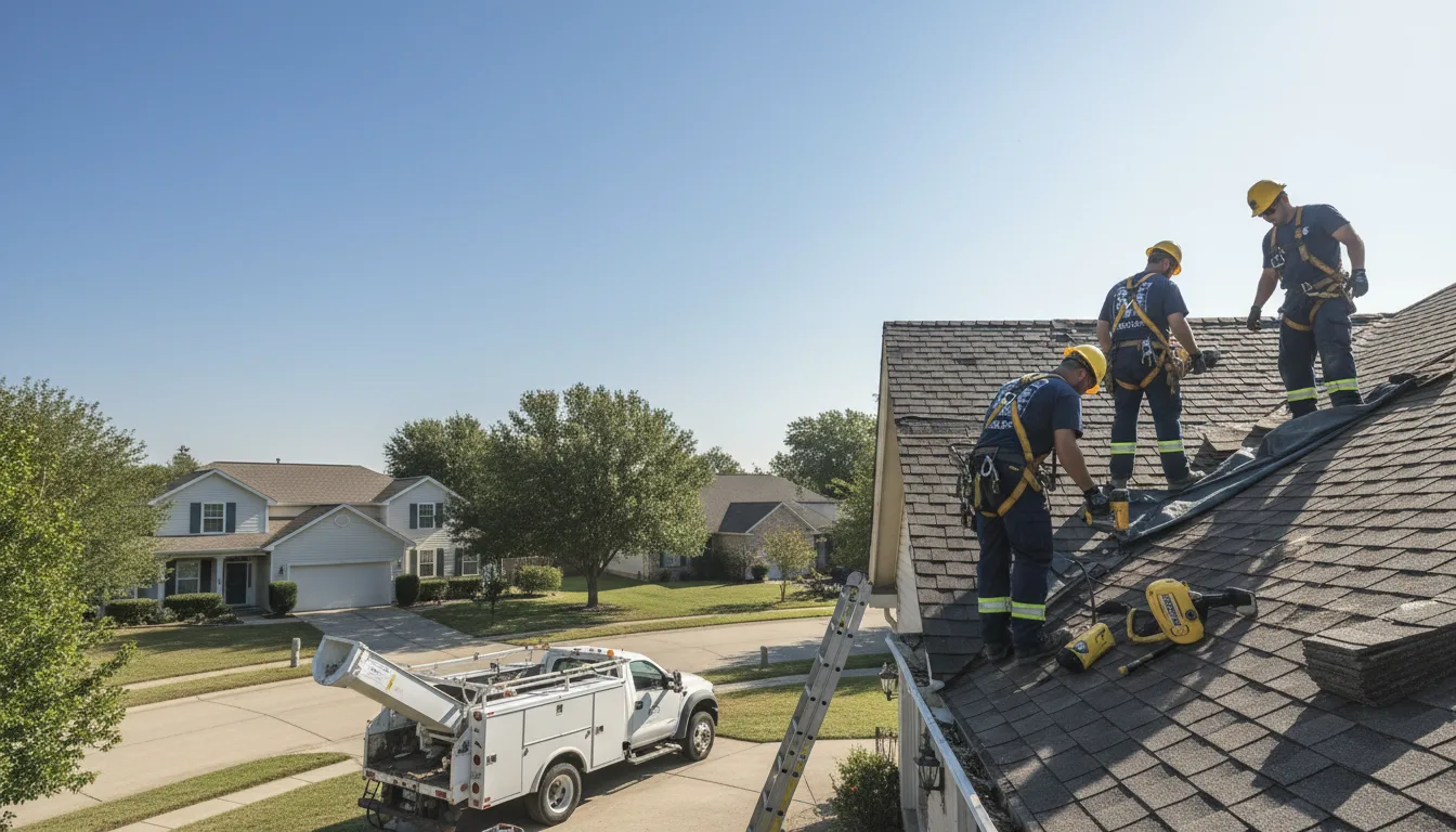 Roof Flashing Repair in Greenville, GA